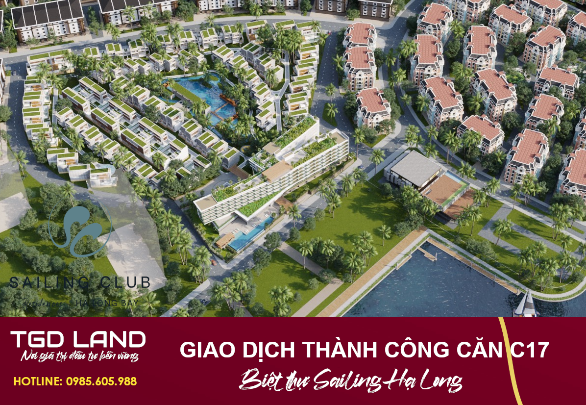 Đã bán Căn C17 - Biệt thự Sailing Club Hạ Long