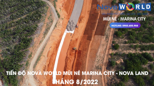 Tiến độ Nova World Mũi Né Tháng 8/2022