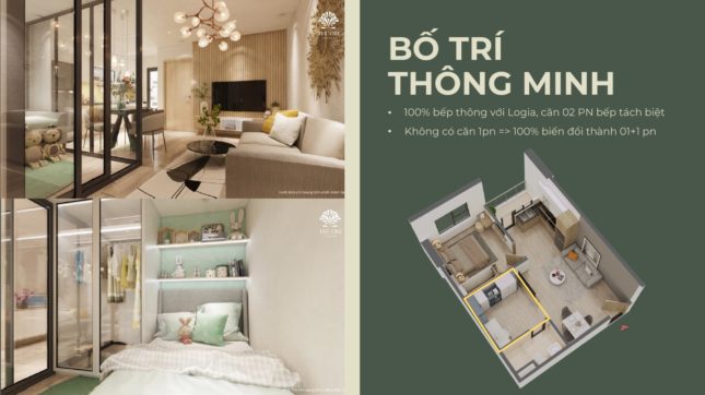 Thiết kế căn hộ The Ori Garden 2 Đà Nẵng