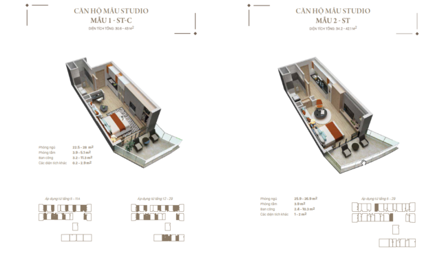 Thiết kế căn hộ Citadines Hạ Long Bim Group