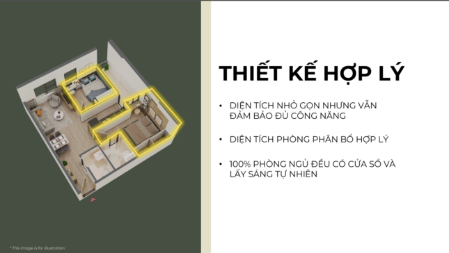 Thiết kế căn hộ The Ori Garden 2 Đà Nẵng