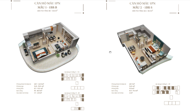 Thiết kế căn hộ Citadines Hạ Long Bim Group