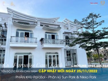 Tiến độ Kn Paradise Cam Ranh Tháng 11/2022
