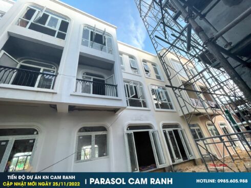 Tiến độ Kn Paradise Cam Ranh Tháng 11/2022