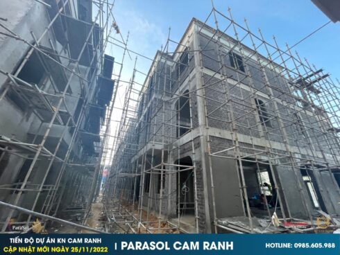Tiến độ Kn Paradise Cam Ranh Tháng 11/2022