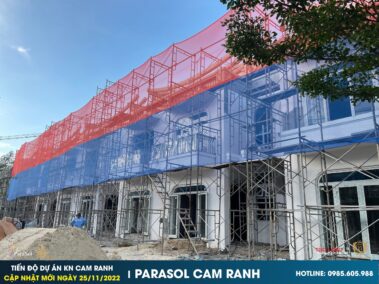 Tiến độ Kn Paradise Cam Ranh Tháng 11/2022