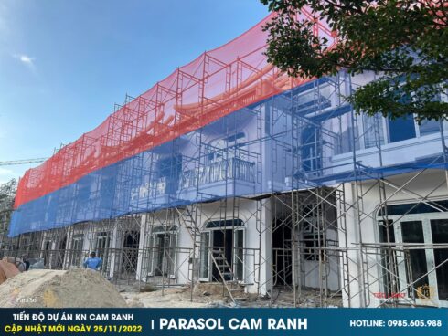 Tiến độ Kn Paradise Cam Ranh Tháng 11/2022