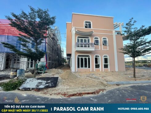 Tiến độ Kn Paradise Cam Ranh Tháng 11/2022