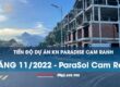 Tiến độ Kn Paradise Tháng 11/2022