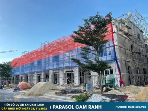Tiến độ Kn Paradise Cam Ranh Tháng 11/2022