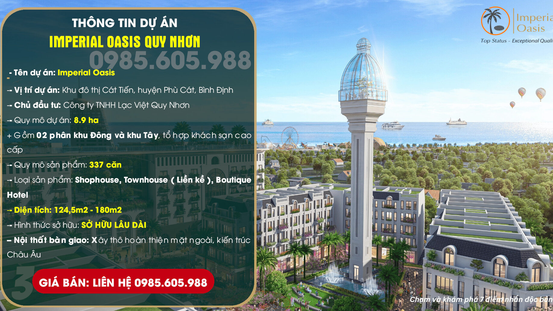 Imperial Oasis Quy Nhơn 2023