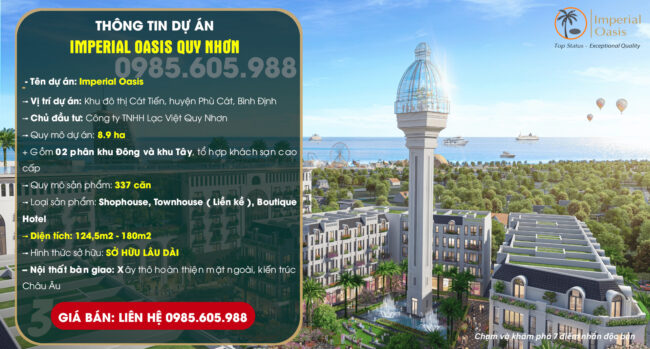 Imperial Oasis Quy Nhơn 2023