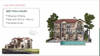 Thiết kế biệt thự Thung Lũng Thanh Xuân