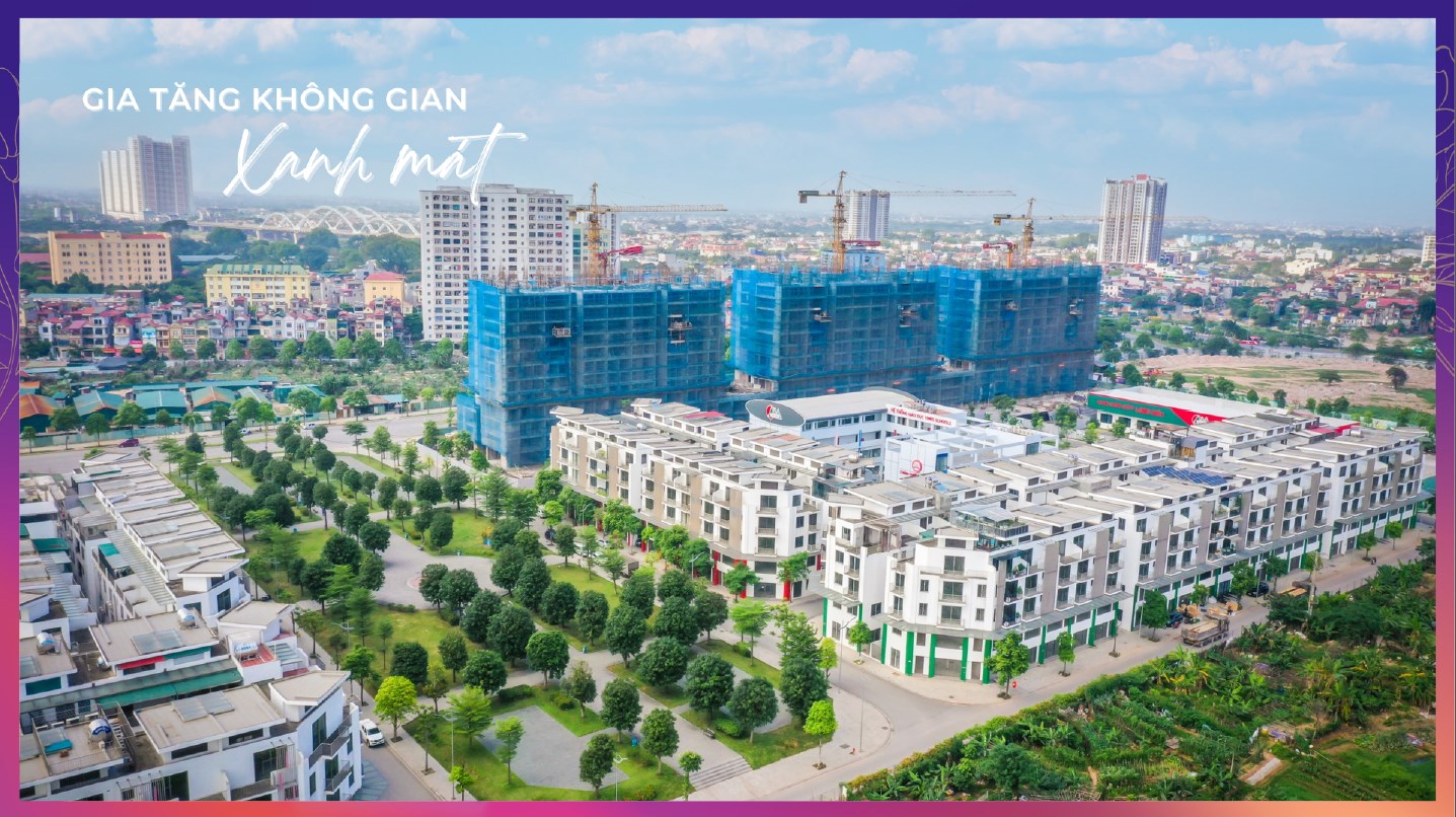 Hình ảnh Khu đô thị Khai Sơn City Long Biên Hà Nội Hình ảnh Khu đô thị Khai Sơn City Long Biên Hà Nội