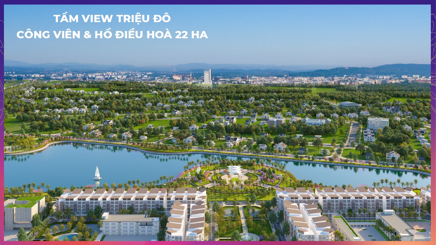 Hình ảnh View Hồ Khai Sơn City Long Biên Hình ảnh View Hồ Khai Sơn City Long Biên