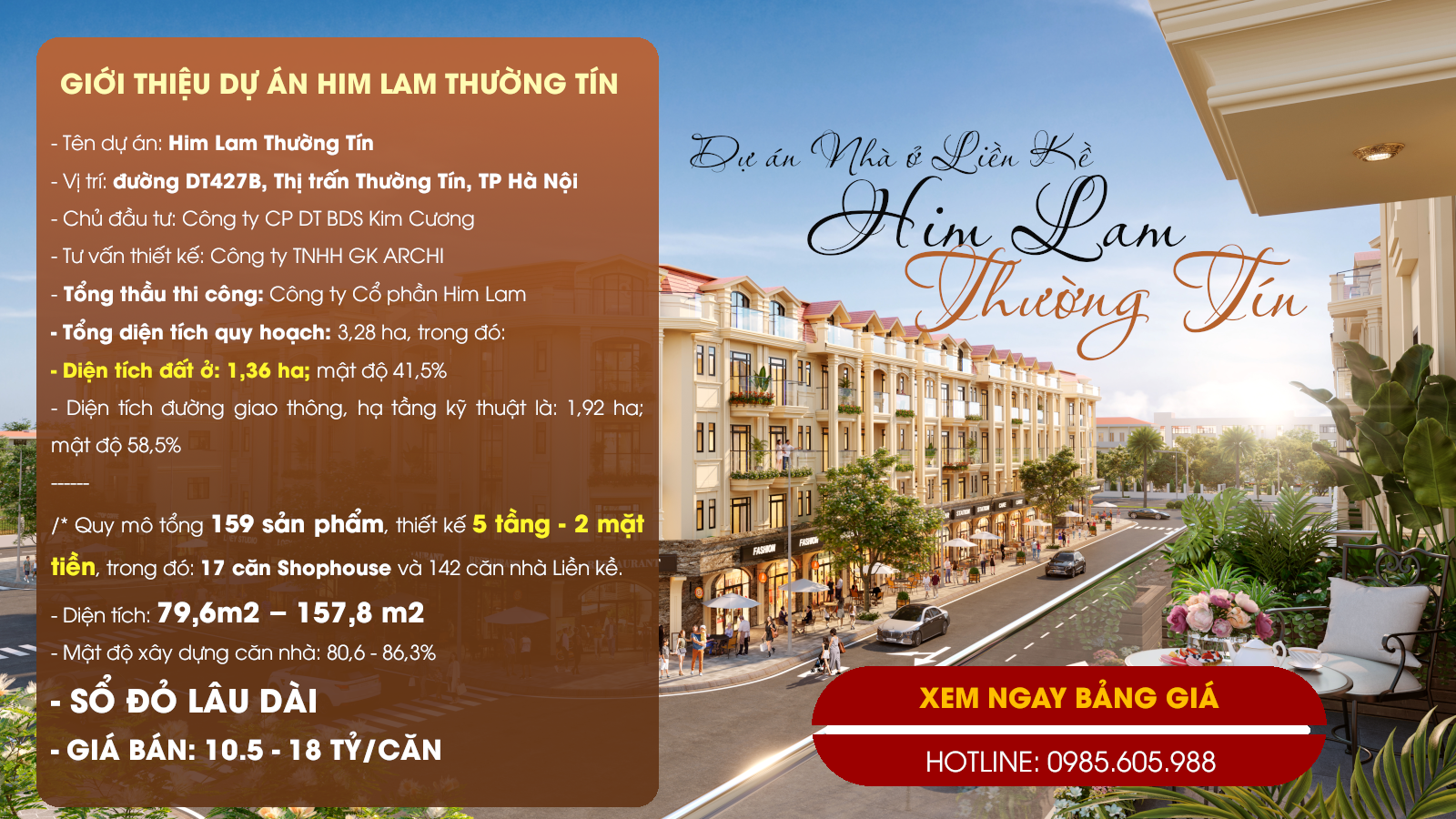 Giới thiệu dự án Him Lam Thường Tín Hà Nội