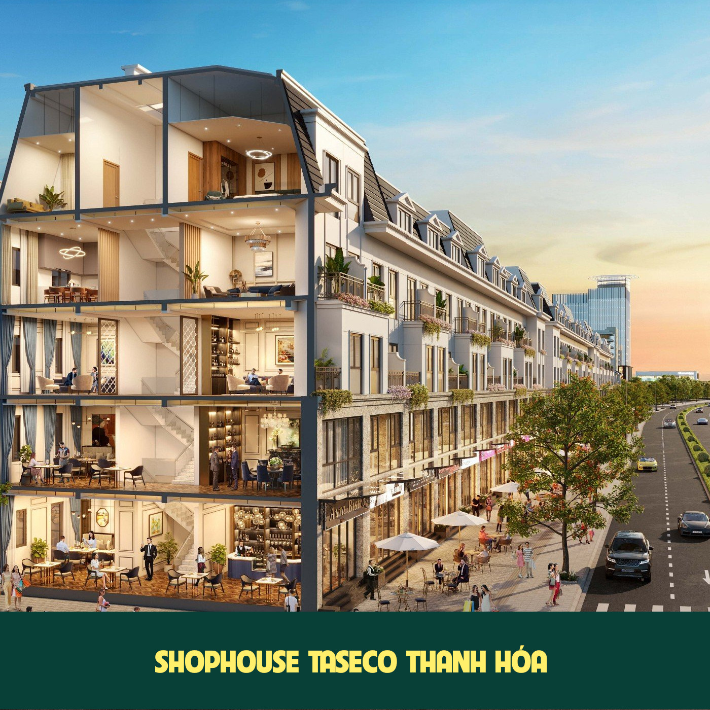 Shophouse Central Riverside | Taseco Thanh Hóa Shophouse Central Riverside | Taseco Thanh Hóa