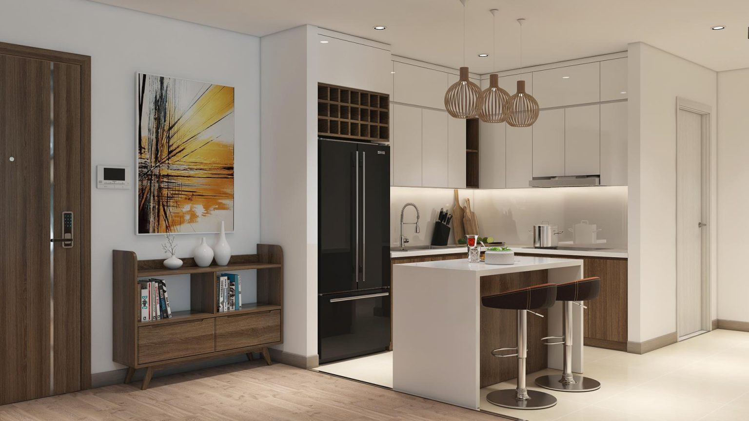 Thiết kế nội thất dự án chung cư The Charm An Hưng