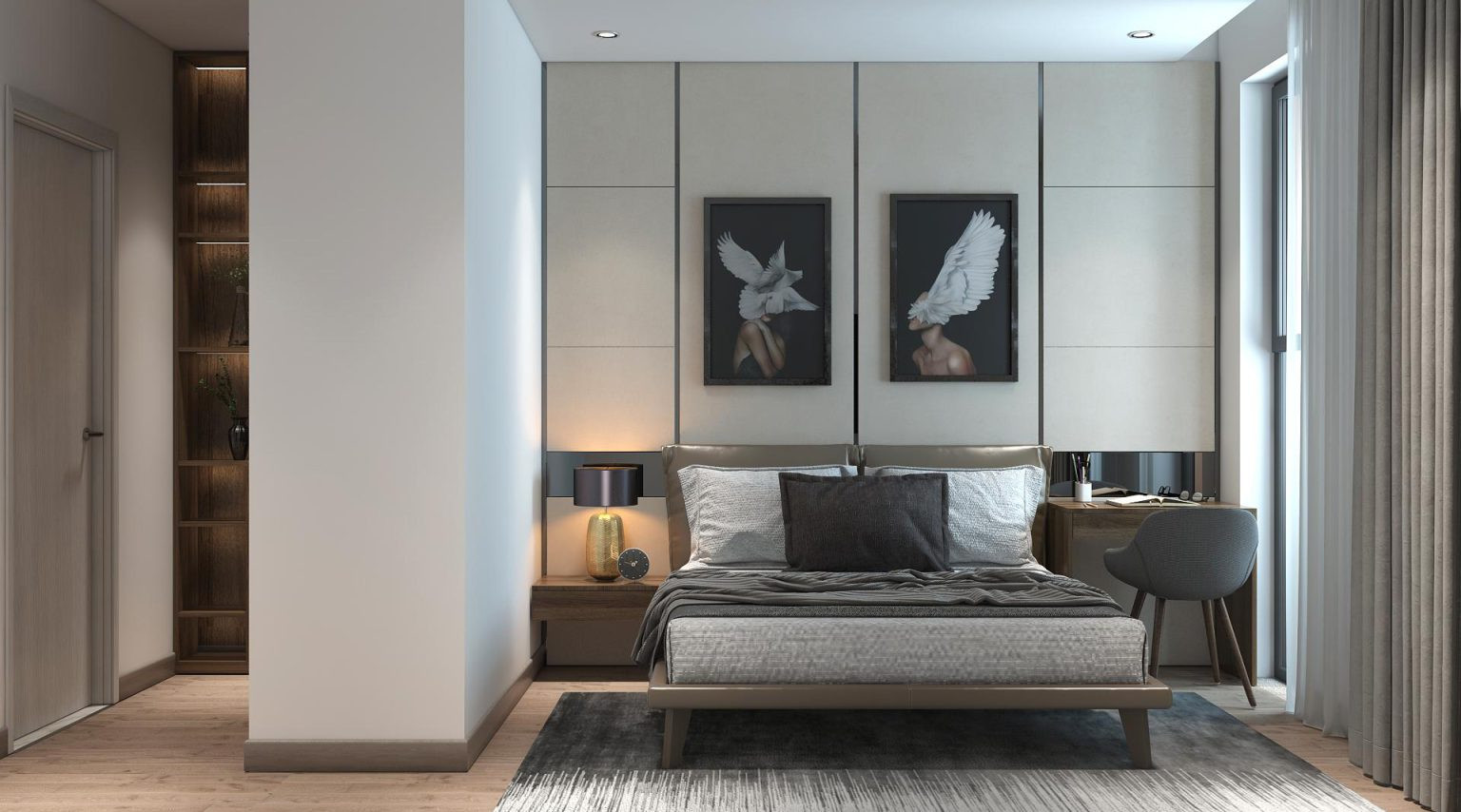 Thiết kế nội thất dự án chung cư The Charm An Hưng