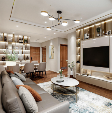 Thiết kế nội thất căn hộ Viha Complex 107 Nguyễn Tuân