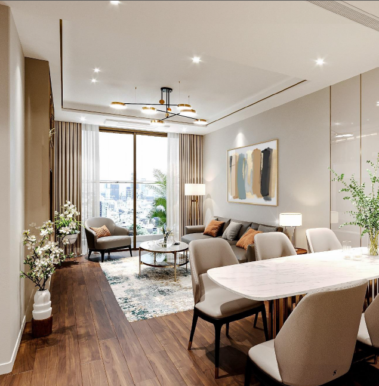 Thiết kế nội thất căn hộ Viha Complex 107 Nguyễn Tuân