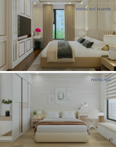 Thiết kế nội thất căn hộ Viha Complex 107 Nguyễn Tuân