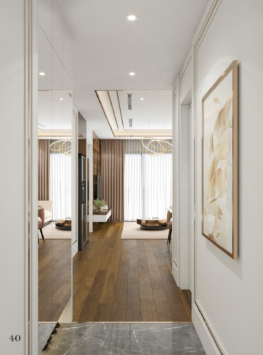 Thiết kế nội thất căn hộ Viha Complex 107 Nguyễn Tuân