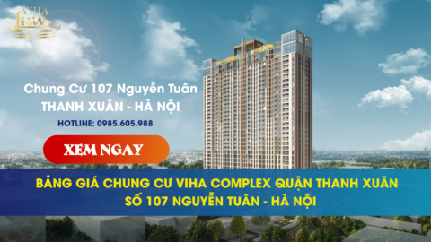 Bảng giá chung cư Viha Complex 107 Nguyễn Tuân mới nhất 2024