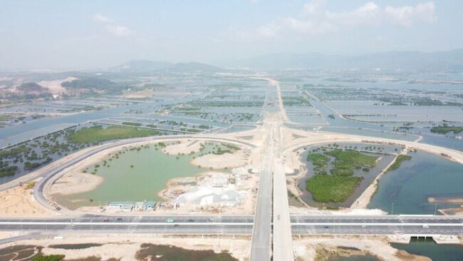 Hình ảnh tuyến đường nối cao tốc Hạ Long – Hải Phòng Hình ảnh tuyến đường nối cao tốc Hạ Long - Hải Phòng