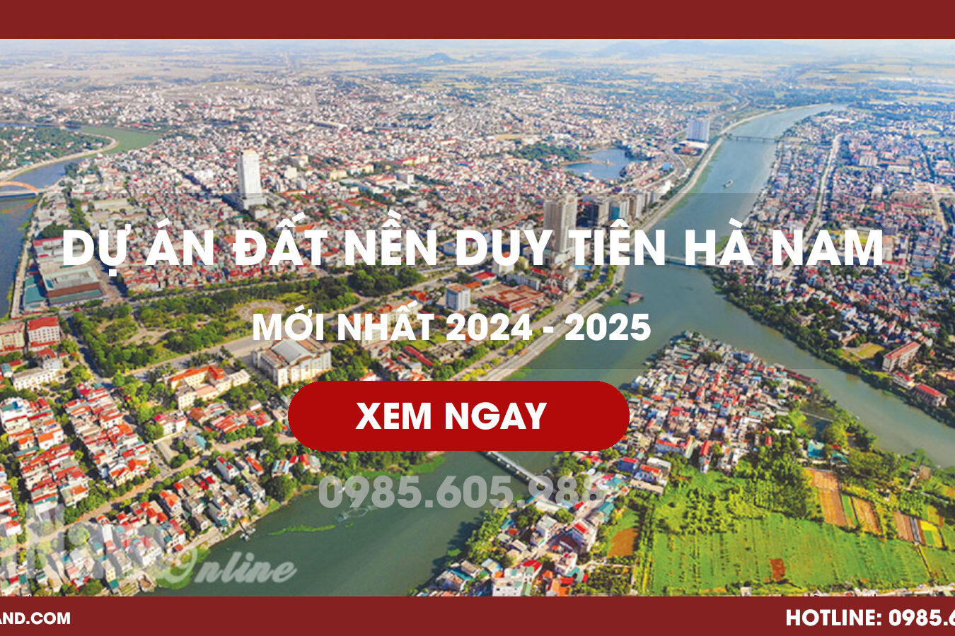 Dự án Đất nền Duy Tiên Hà Nam mới nhất 2024